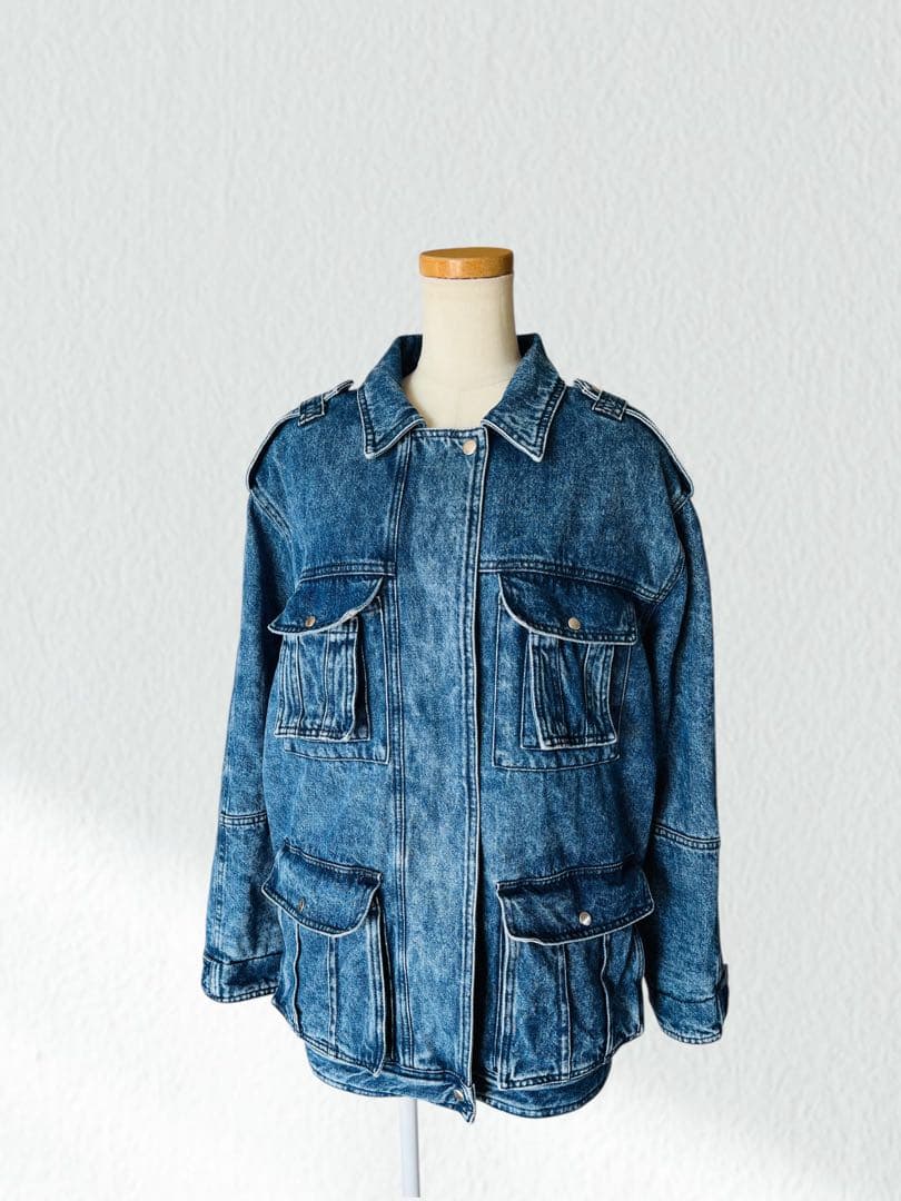 ISABEL MARANT デニム VOLKA カバーオール ジャケット