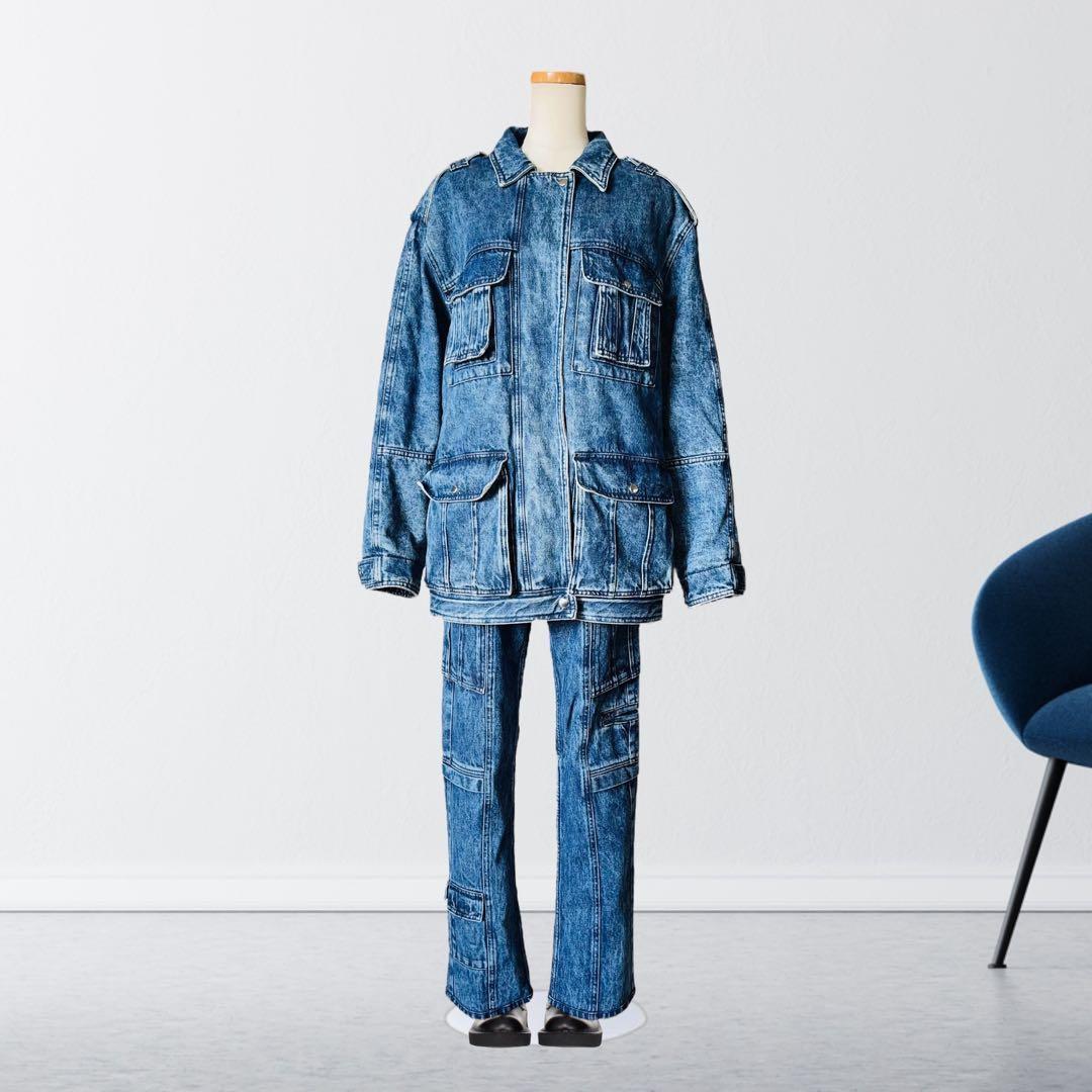 ISABEL MARANT デニム VOLKA カバーオール ジャケット