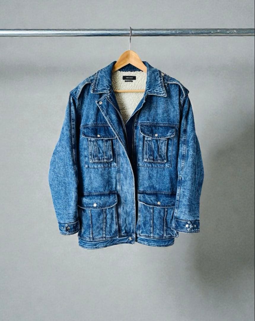 ISABEL MARANT デニム VOLKA カバーオール ジャケット