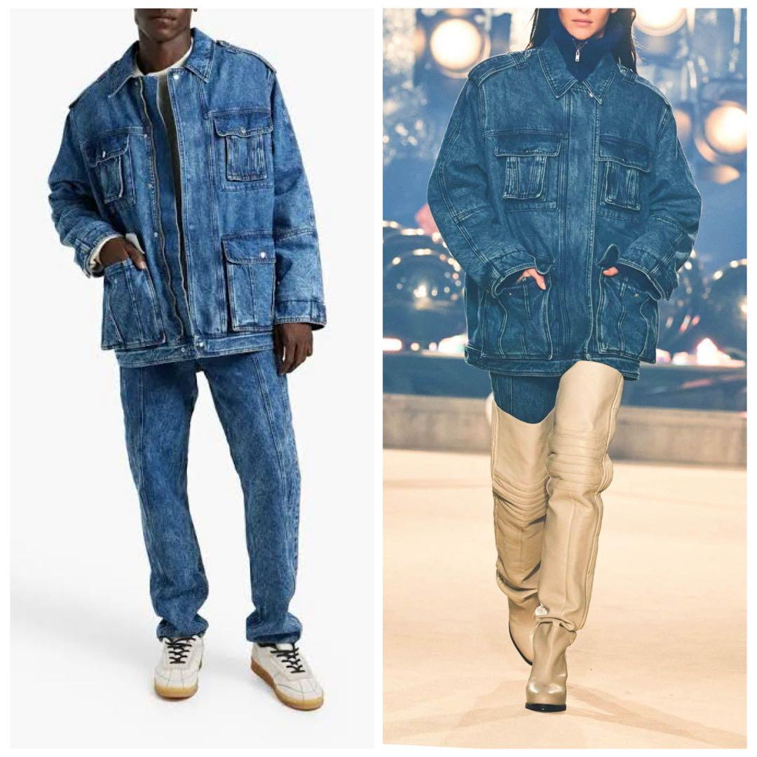 ISABEL MARANT デニム VOLKA カバーオール ジャケット