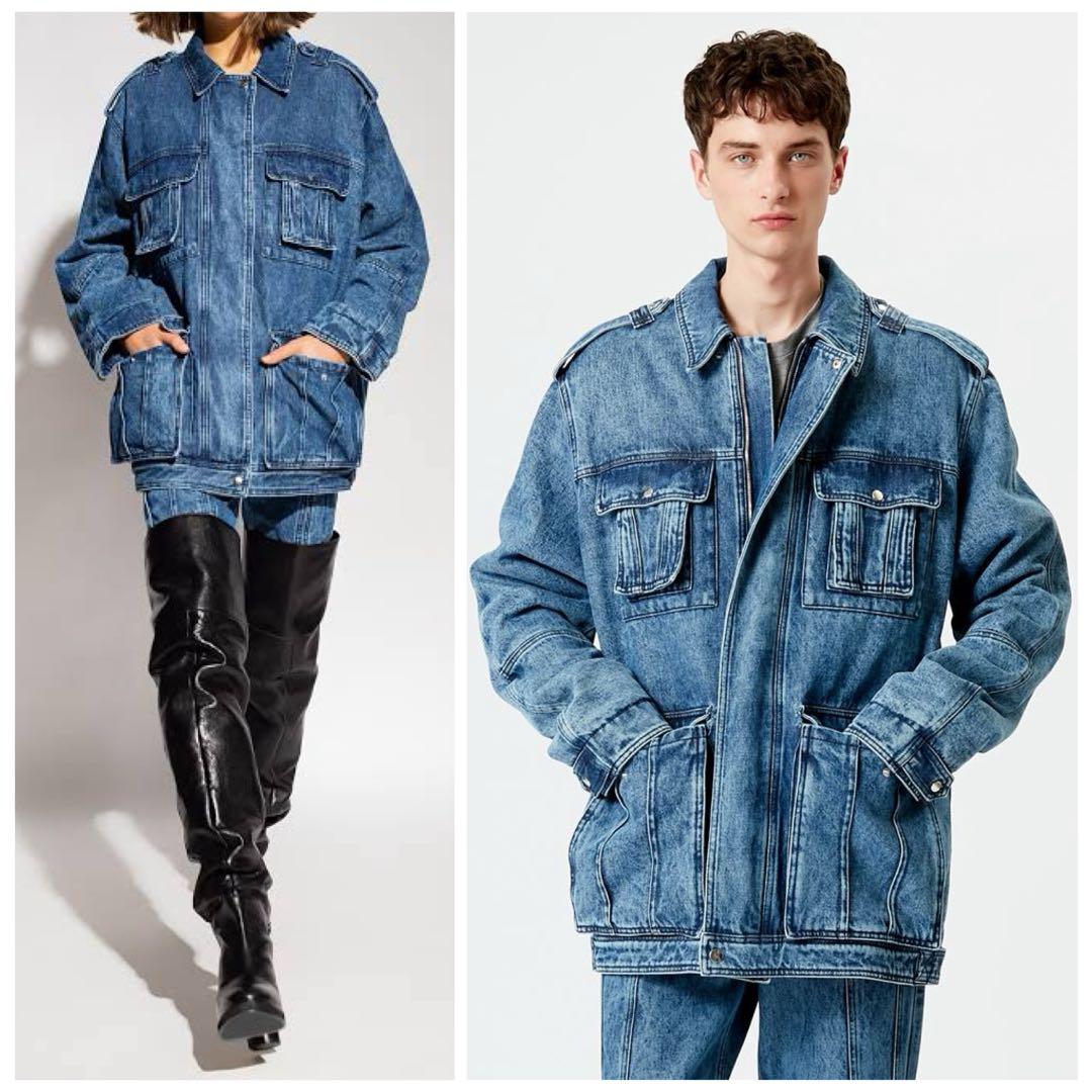 ISABEL MARANT デニム VOLKA カバーオール ジャケット