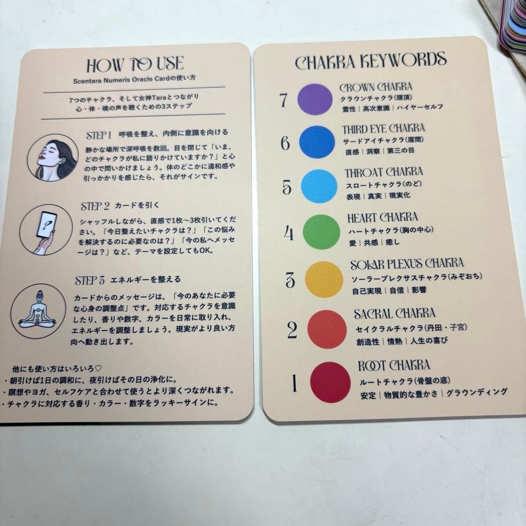 み*り様 【非売品】アロマ　オラクルカード　MARIA ORACLE マリアオラ