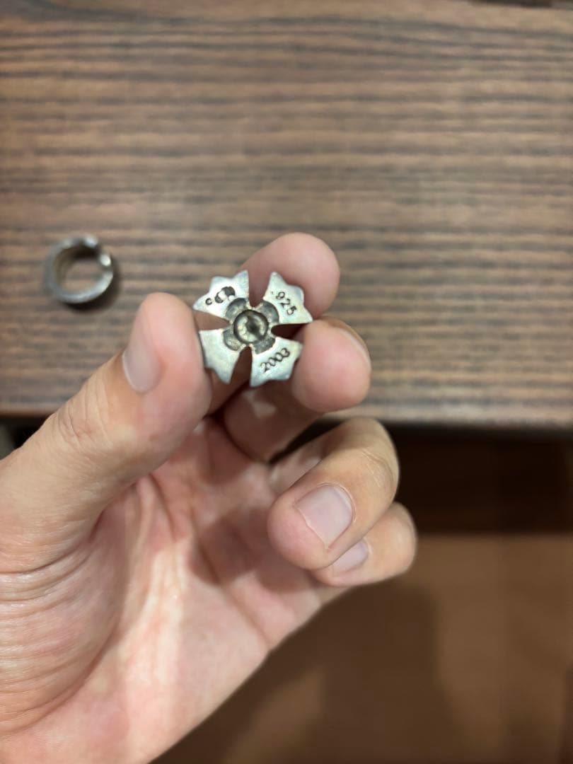 クロムハーツ・PIN CH PLUS 5・CHプラス スティックピン・ピンバッジ