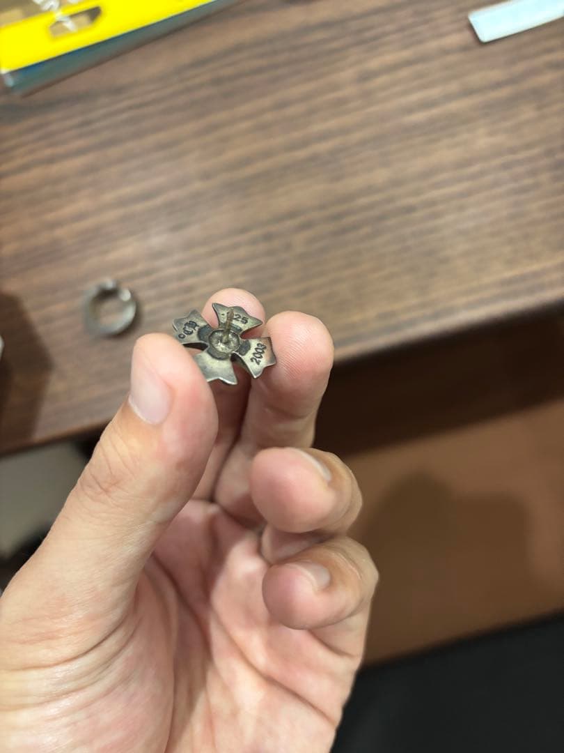 クロムハーツ・PIN CH PLUS 5・CHプラス スティックピン・ピンバッジ