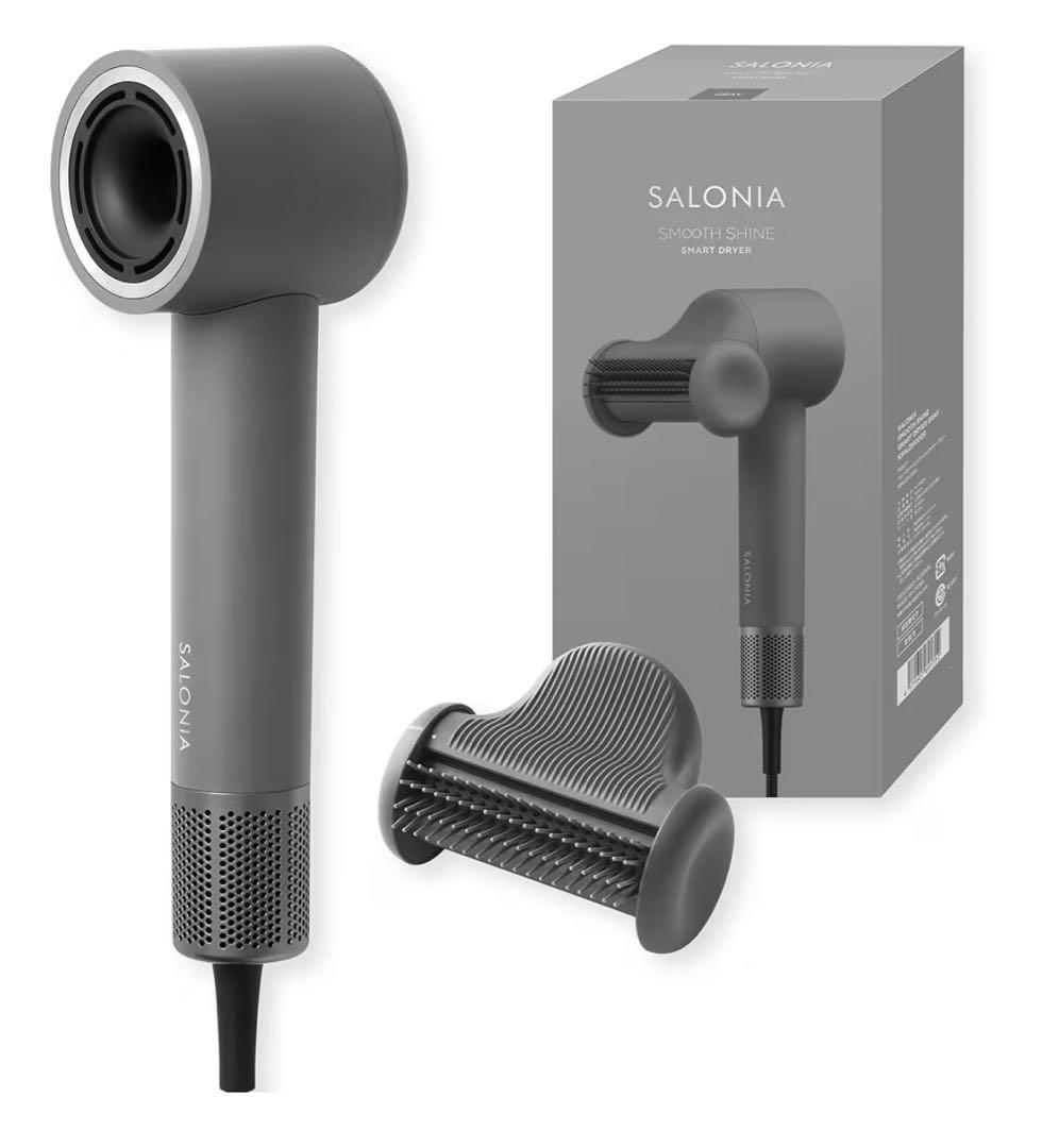 SALONIA スムースシャインスマートドライヤー グレー SAL25120GR