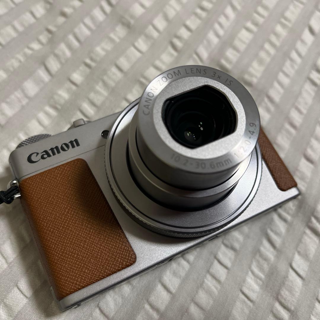Canon PowerShot G9X Mark2 シルバー/ブラウン