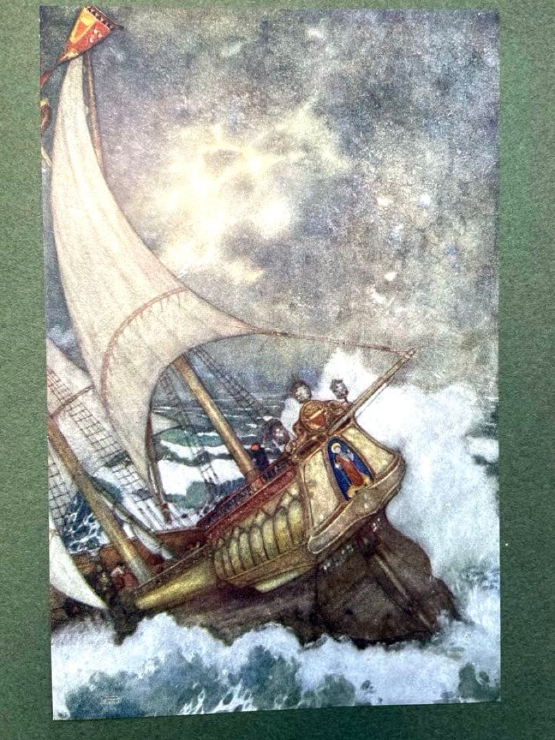 【初版本】 エドマンド・デュラック『テンペスト』 挿絵 1908年 洋書 美品！