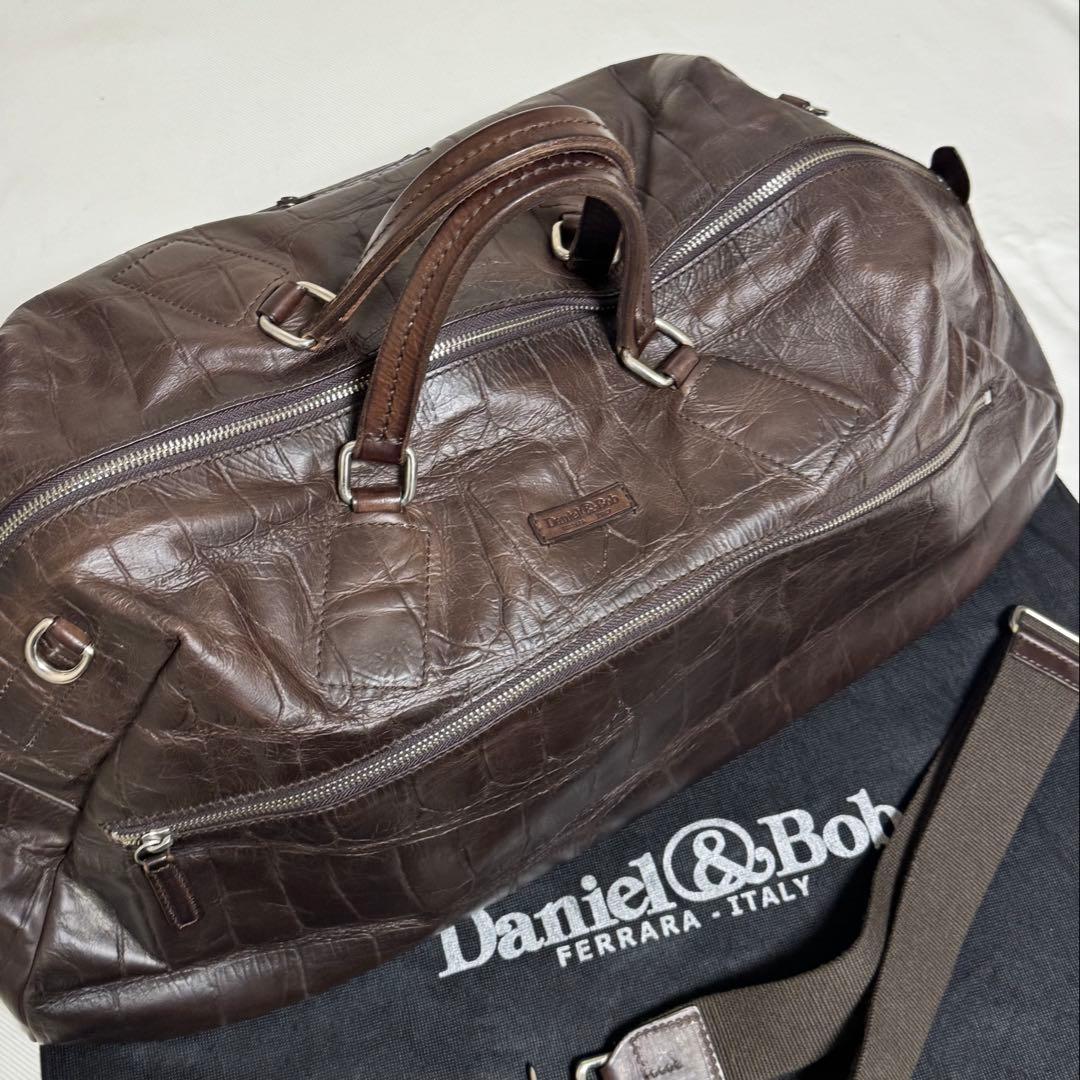 ◆イタリア製◆ダニエル＆ボブ◆美品！『革製・ボストンＢＡＧ』◆