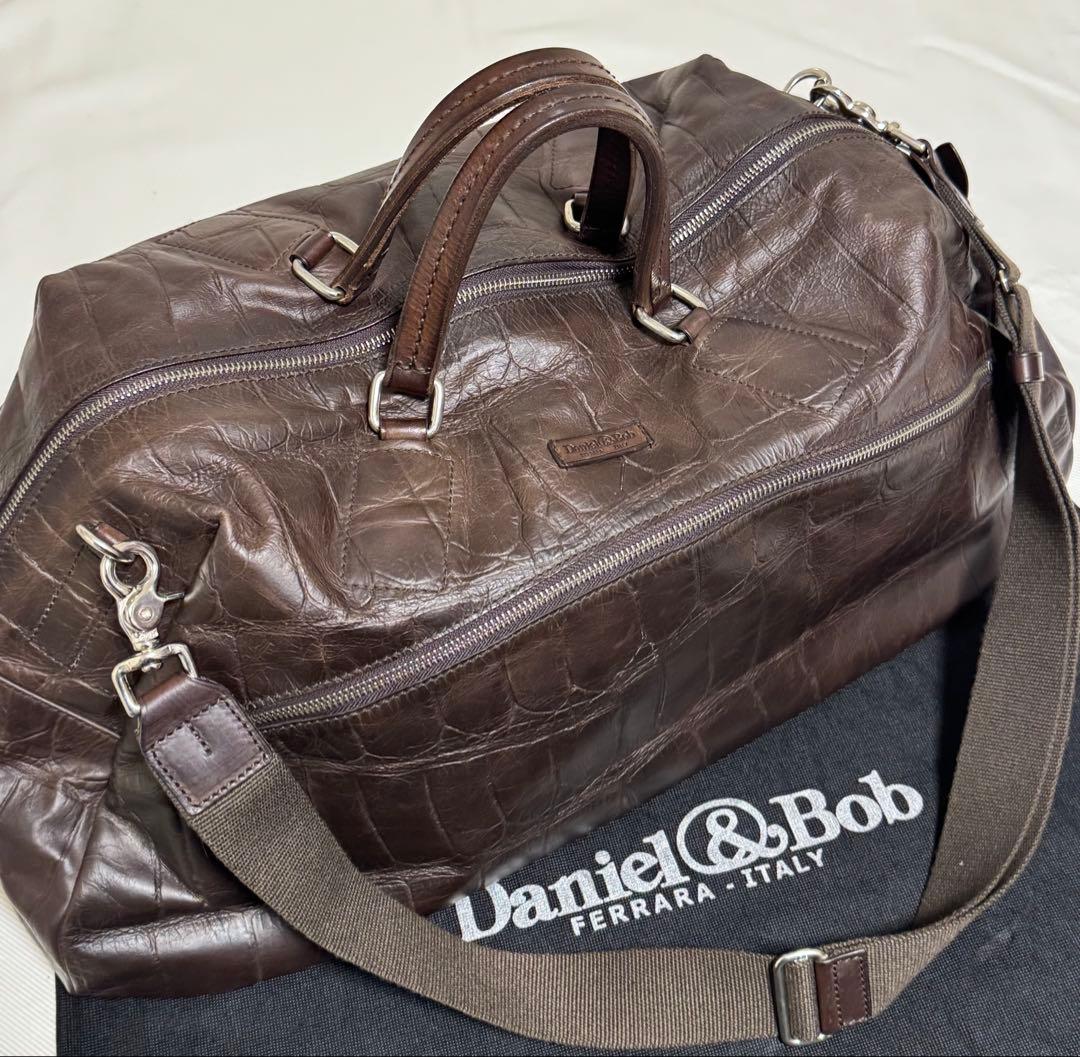 ◆イタリア製◆ダニエル＆ボブ◆美品！『革製・ボストンＢＡＧ』◆