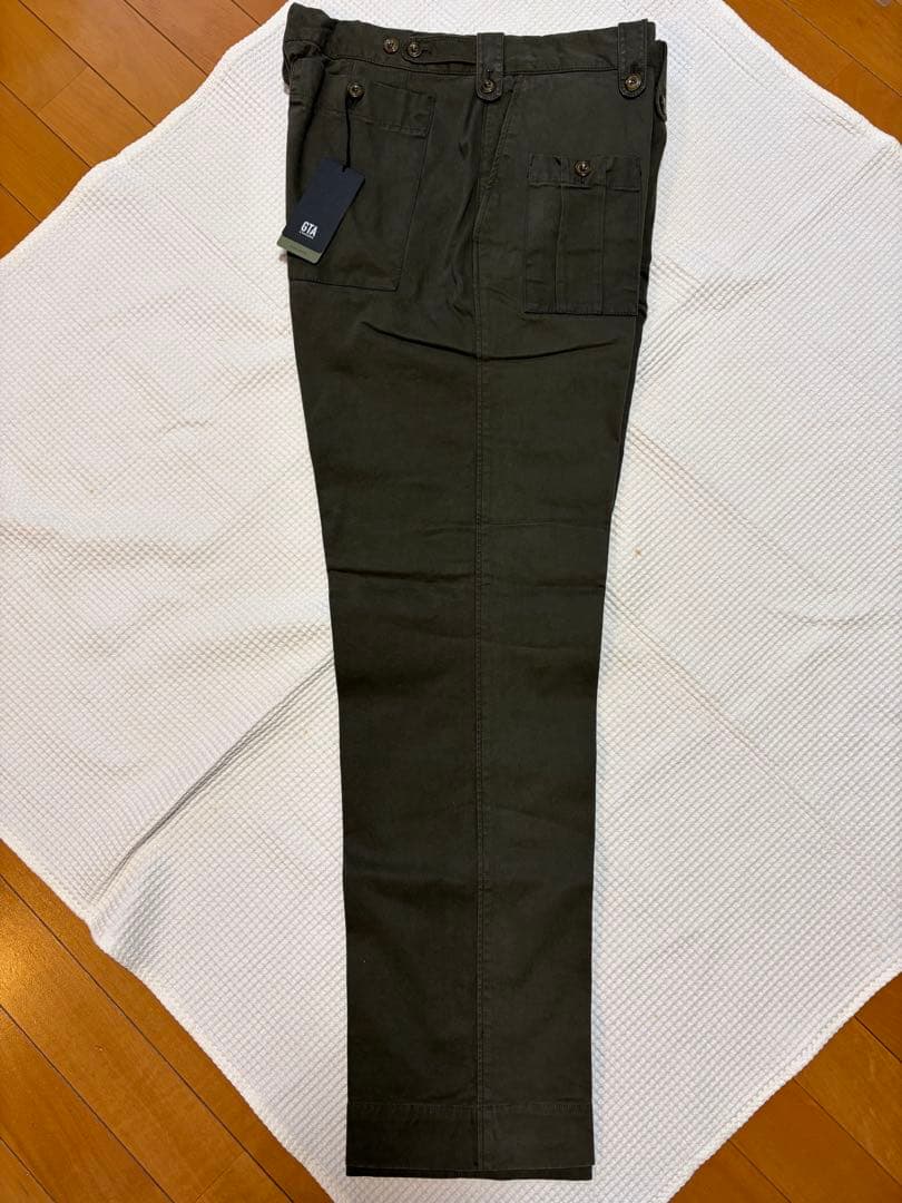 新品 ＧＴＡ カーゴパンツ GIACOMO オリーブグリーン サイズ52
