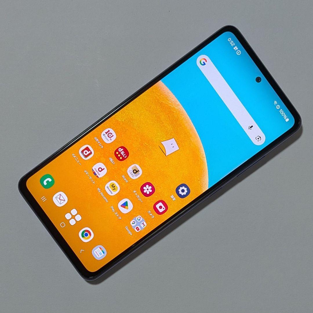 【動作良好】Galaxy A52 5G SC-53B ドコモ SIMロック解除品