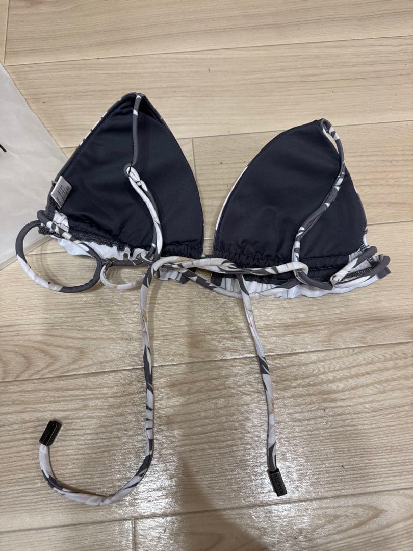 ALEXIA STAM セパレート水着 L グレー/ブラック