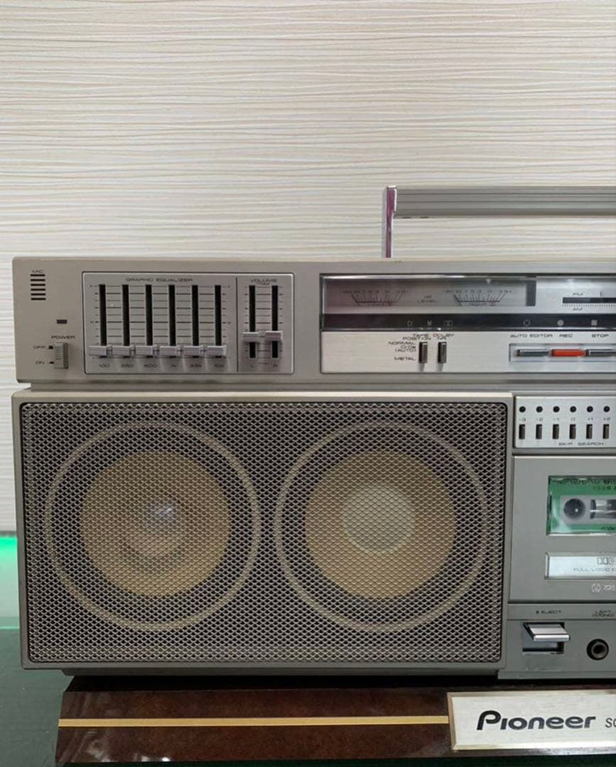 動作品　PIONEER パイオニア SK-900 Runaway ラジカセ希少品