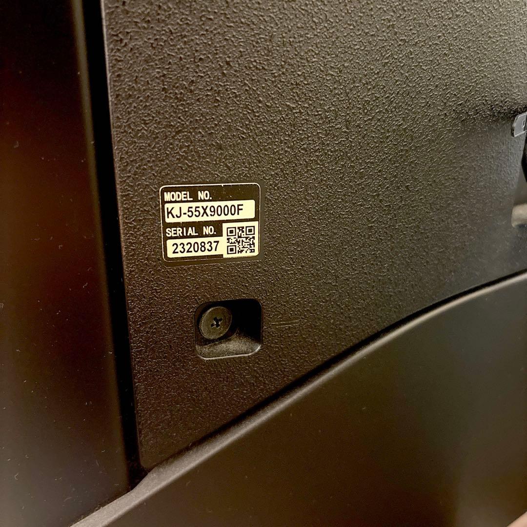 SONY 55V型 4K 液晶テレビ BRAVIA KJ-55X9000F