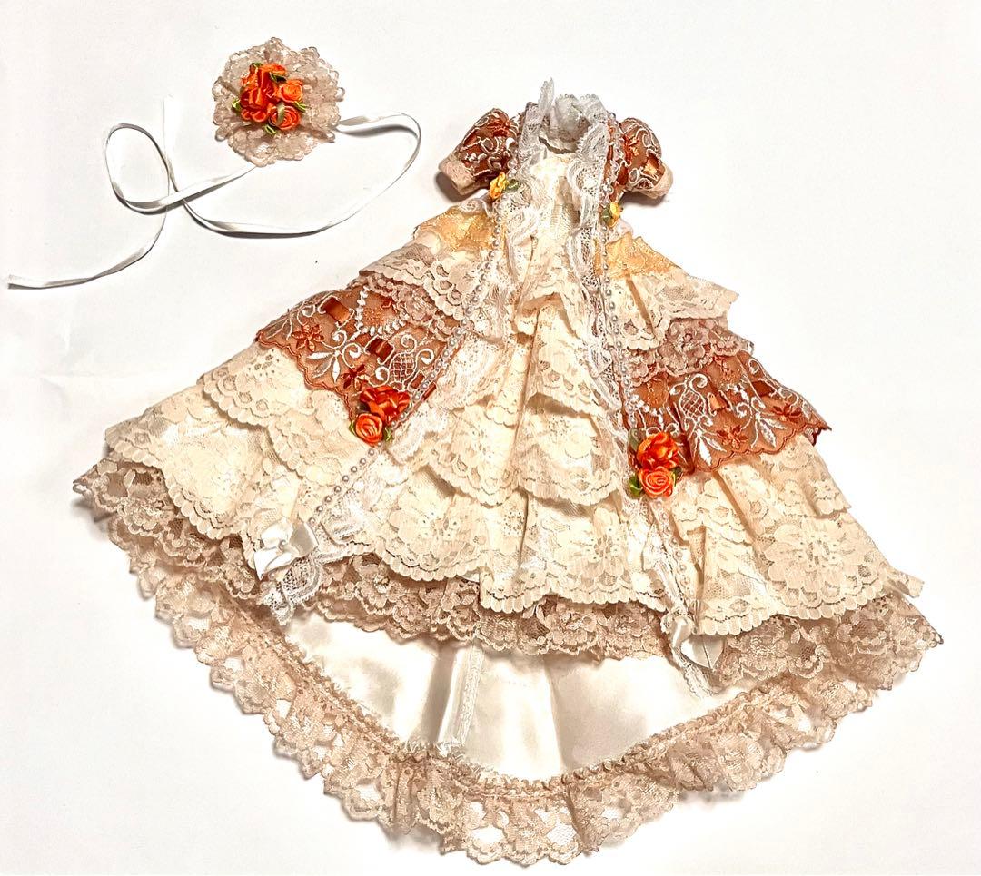 1/6ドール用ドレスセット　ハンドメイド