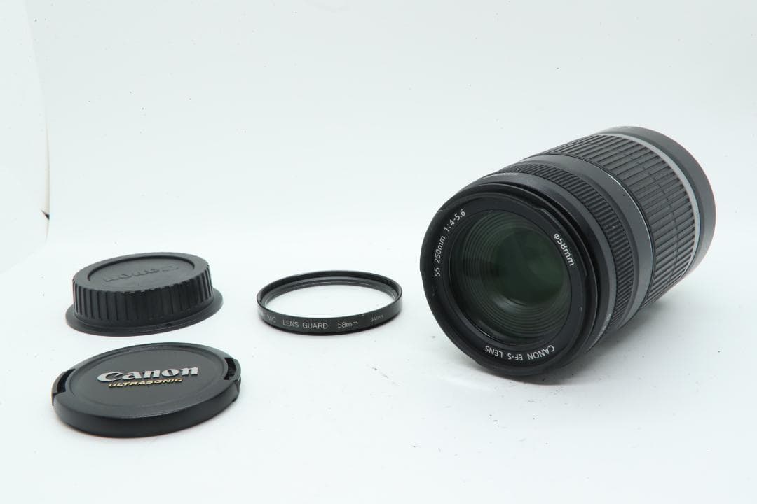 【Q2120】 Canon EF-S 55-250 4-5.6 IS キャノン