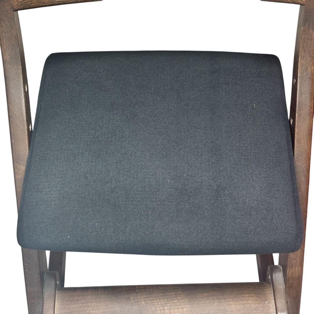 カリモク家具 デスクチェア CU1007 オーク材 学習椅子 高さ調節可