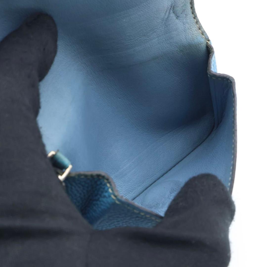 【極美品】HERMES ドゴン　ケース　小銭入れ　ブルージーン