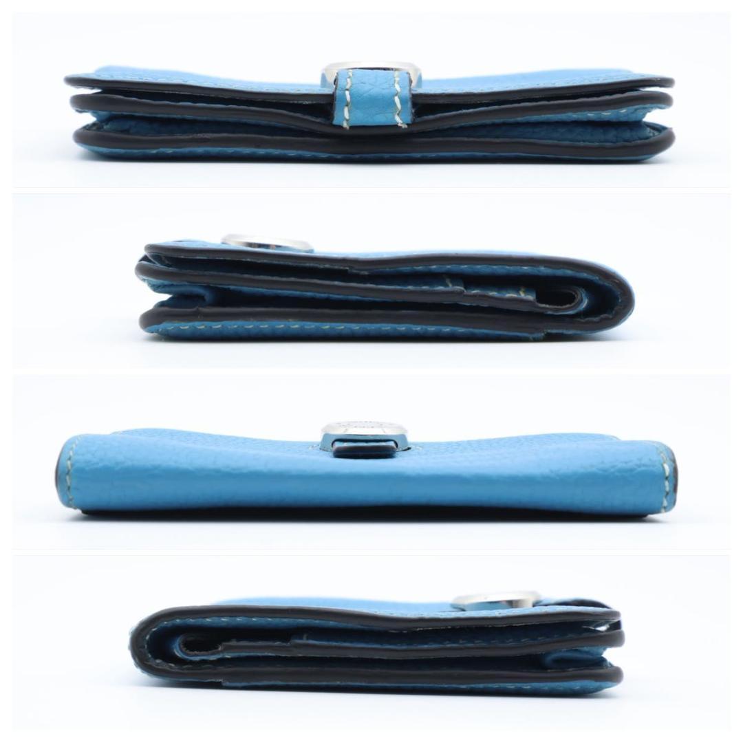 【極美品】HERMES ドゴン　ケース　小銭入れ　ブルージーン