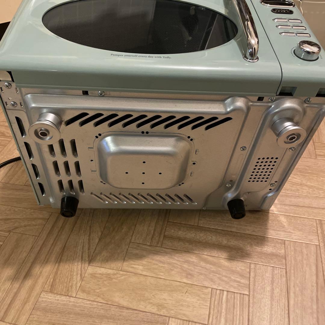 Toffy 電子レンジ K-DR1 水色 20L