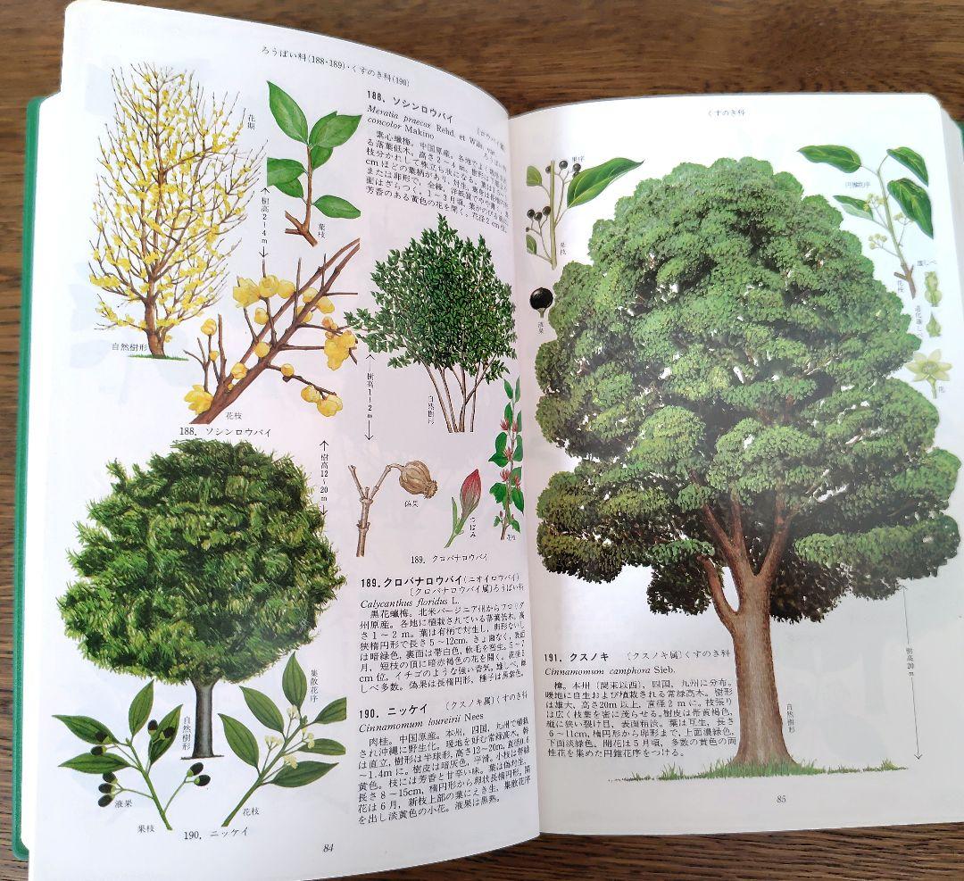 【原色牧野日本植物図鑑 コンパクト版】【原色樹木図鑑】5冊牧野富太郎