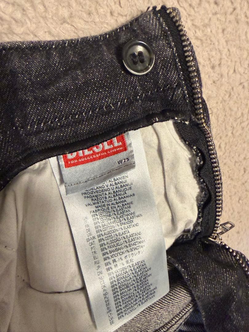 diesel デニムスカート　W25 （sサイズ相当）