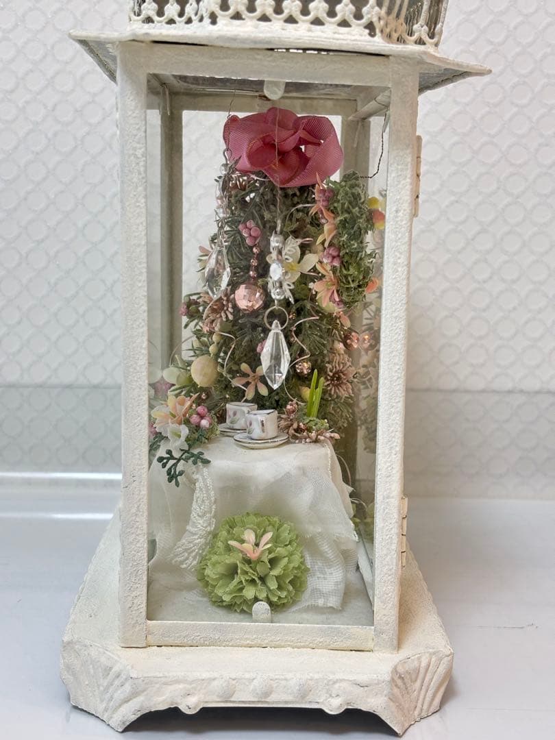 ミニチュアクリスマスツリー　クリスマス雑貨置物