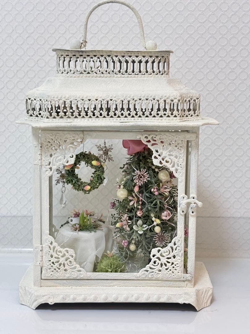 ミニチュアクリスマスツリー　クリスマス雑貨置物