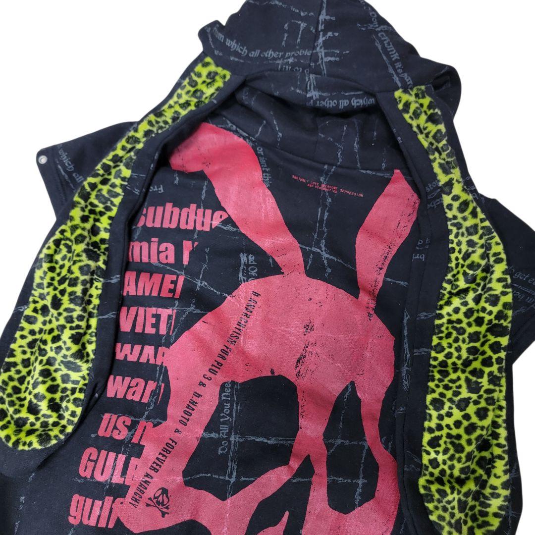 V系 Y2K h.naoto CHANNEL H うさ耳パーカー rabbit