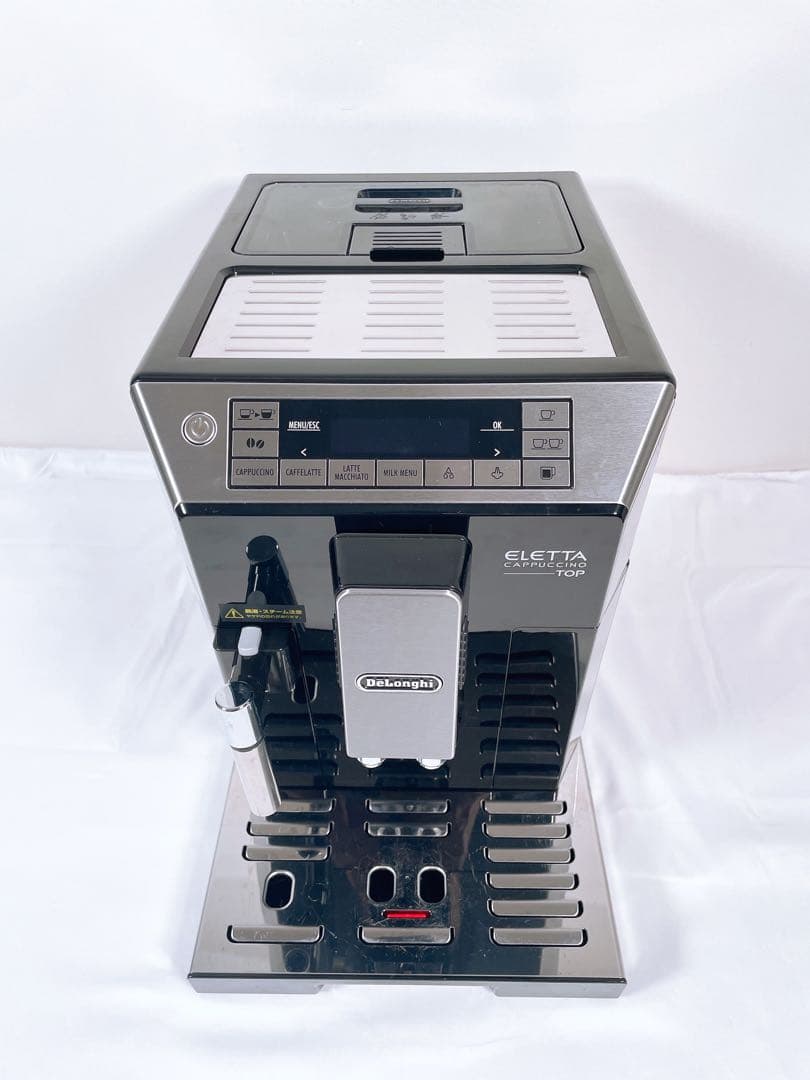 【美品】デロンギ エレッタ 全自動コーヒーマシン ECAM45760B