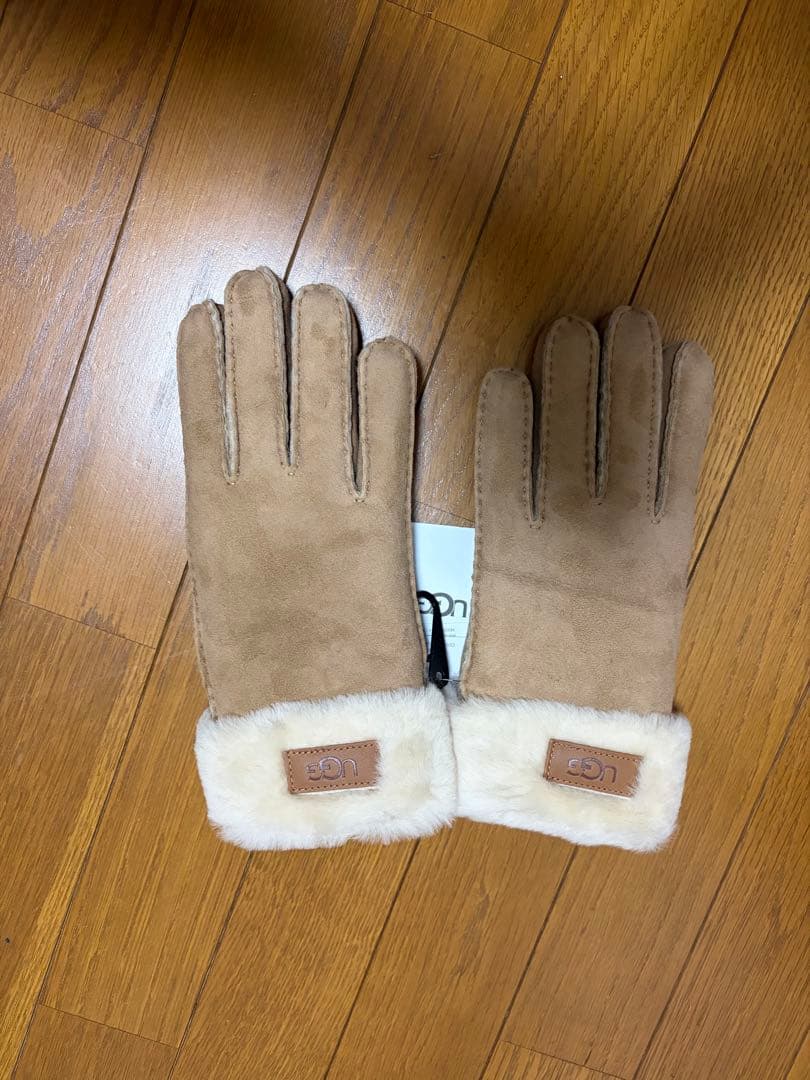 UGG Cuff Glove チェスナット M