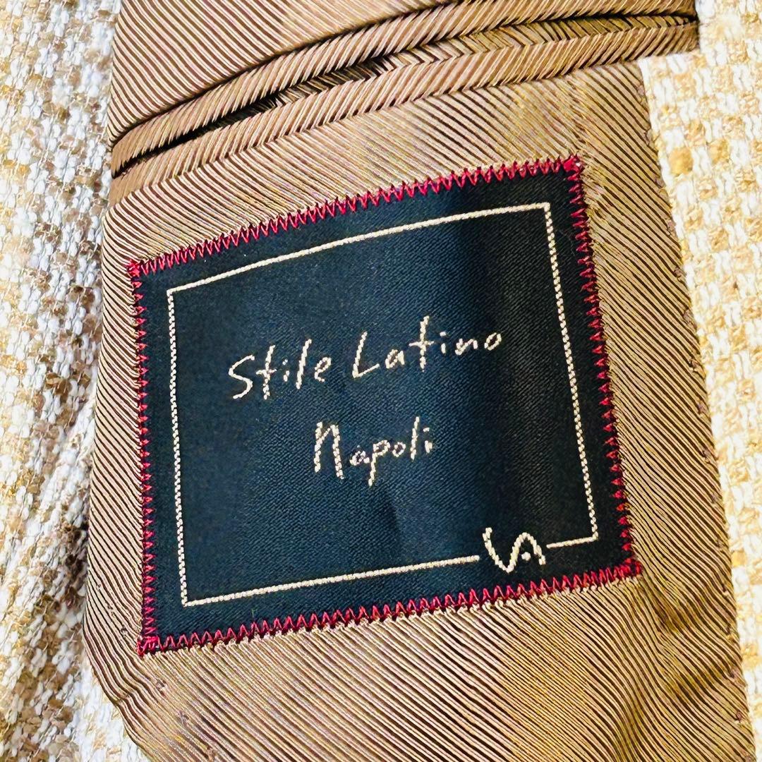 Stile Latino スティレラティーノ テーラードジャケット ツイード