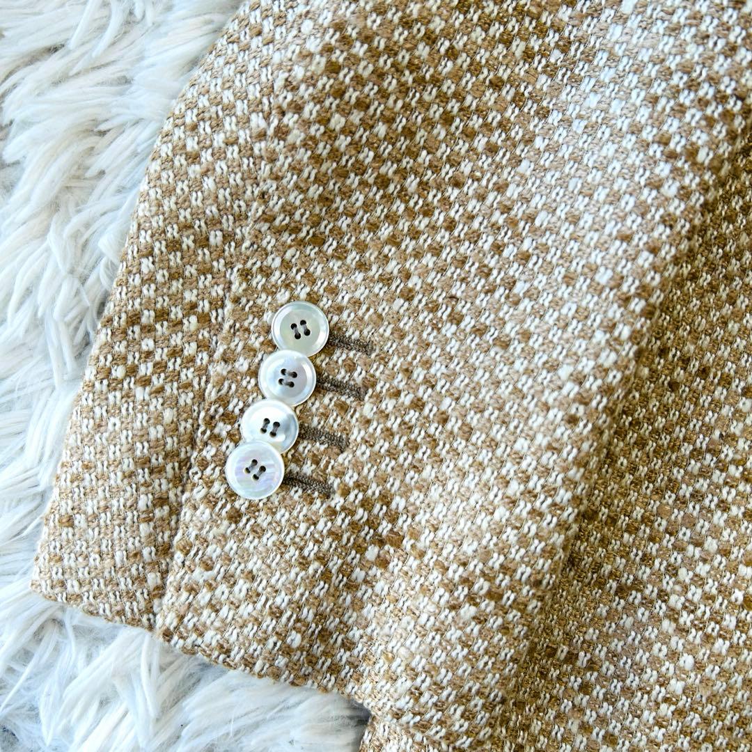 Stile Latino スティレラティーノ テーラードジャケット ツイード