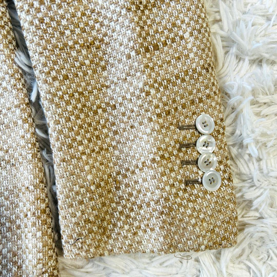 Stile Latino スティレラティーノ テーラードジャケット ツイード