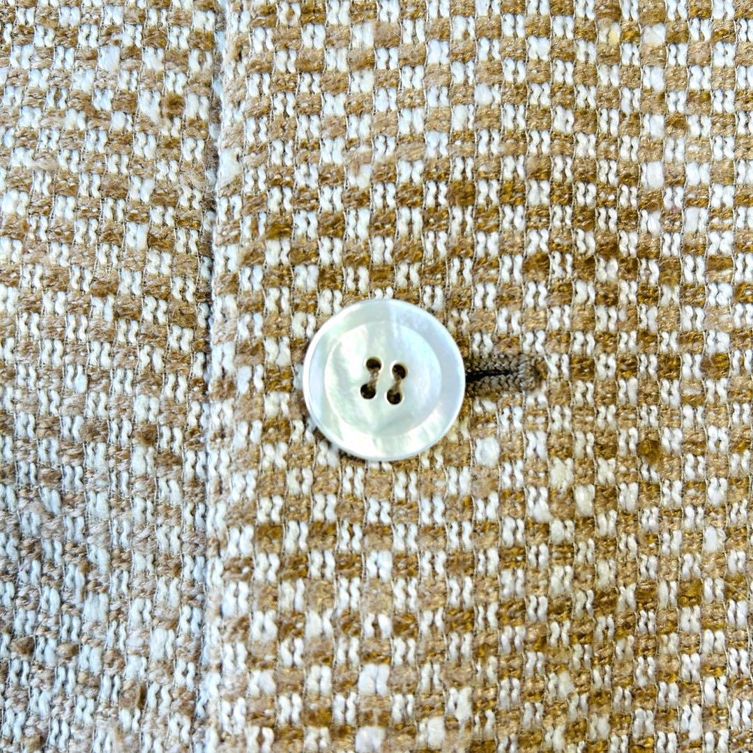 Stile Latino スティレラティーノ テーラードジャケット ツイード