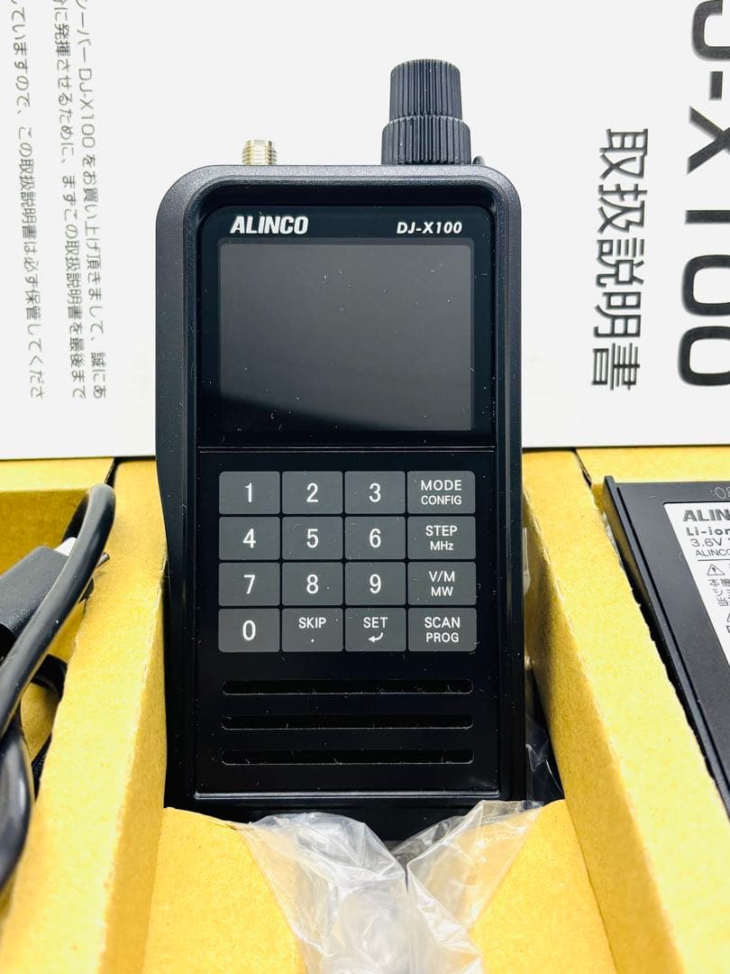 ALINCO DJ-X100 受信機　未使用に近い