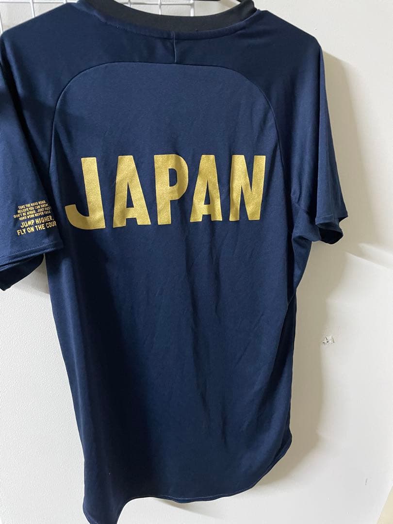 Asics 日本代表 バレーボールシャツ ネイビー