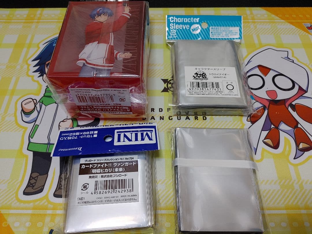 ヴァンガード サプライ まとめ売り レザエル 明導 アキナ ヒカリ スリーブ