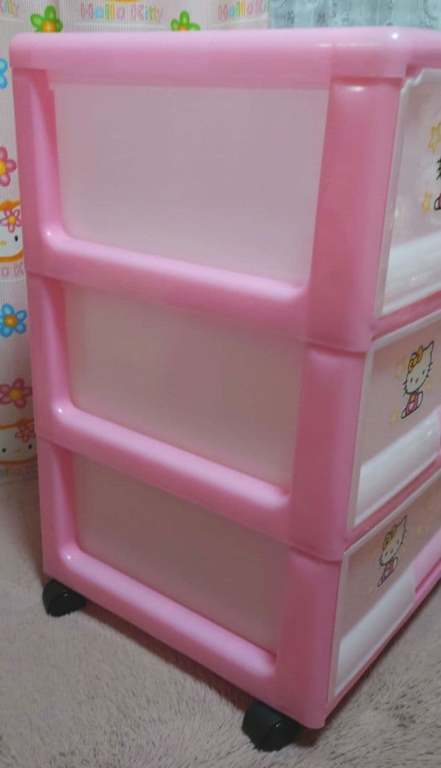 サンリオ ハローキティ 3段ボックス