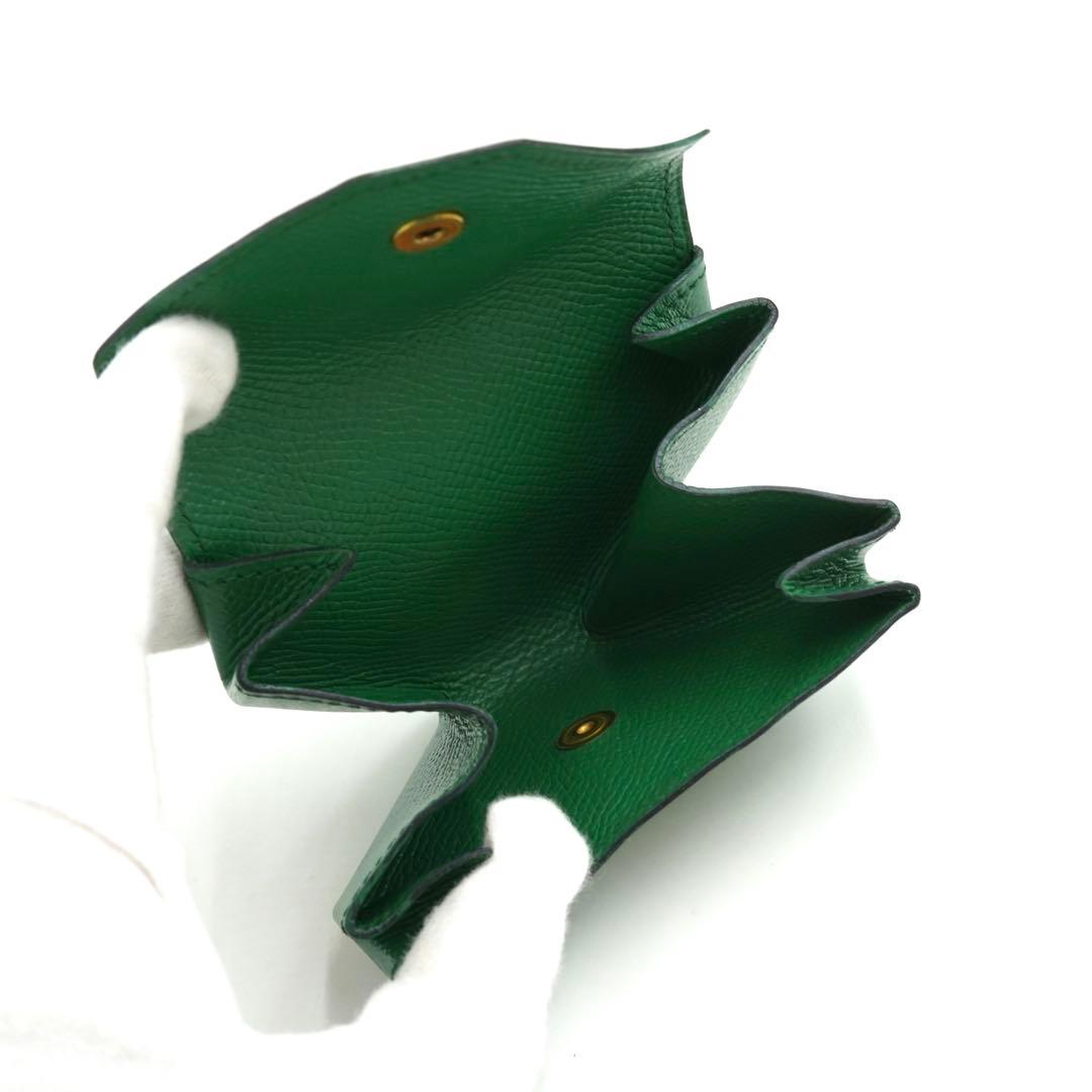 ✨未使用展示品✨　HERMES ケース　小銭入れ　ル・ヴァンキャトル　緑色