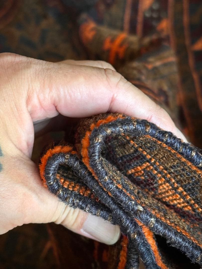 トライバルラグ　ヴィンテージラグ　アフガンラグ　トルクメン　アリホジャ　美品