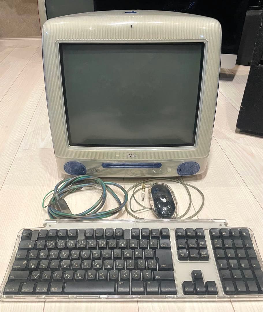 【希少】Apple iMac DV スケルトン インディゴ デスクトップ