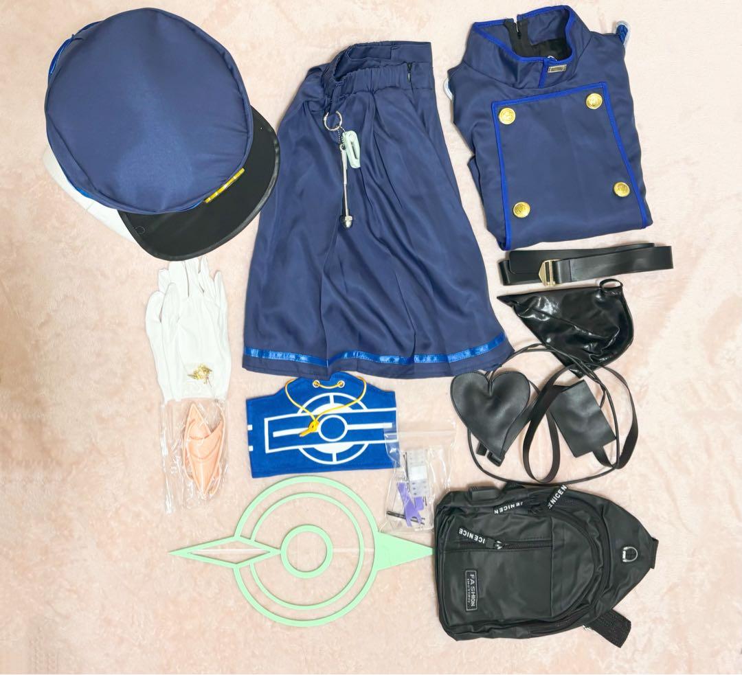 ブルーアーカイブ 橘 ヒカリ コスプレ カバン.ヘイロー.ウィッグ