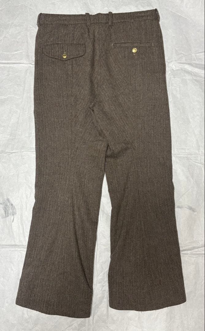 パンツ MASU 22AW CENTER SEAM TROUSERS(MOCHA)
