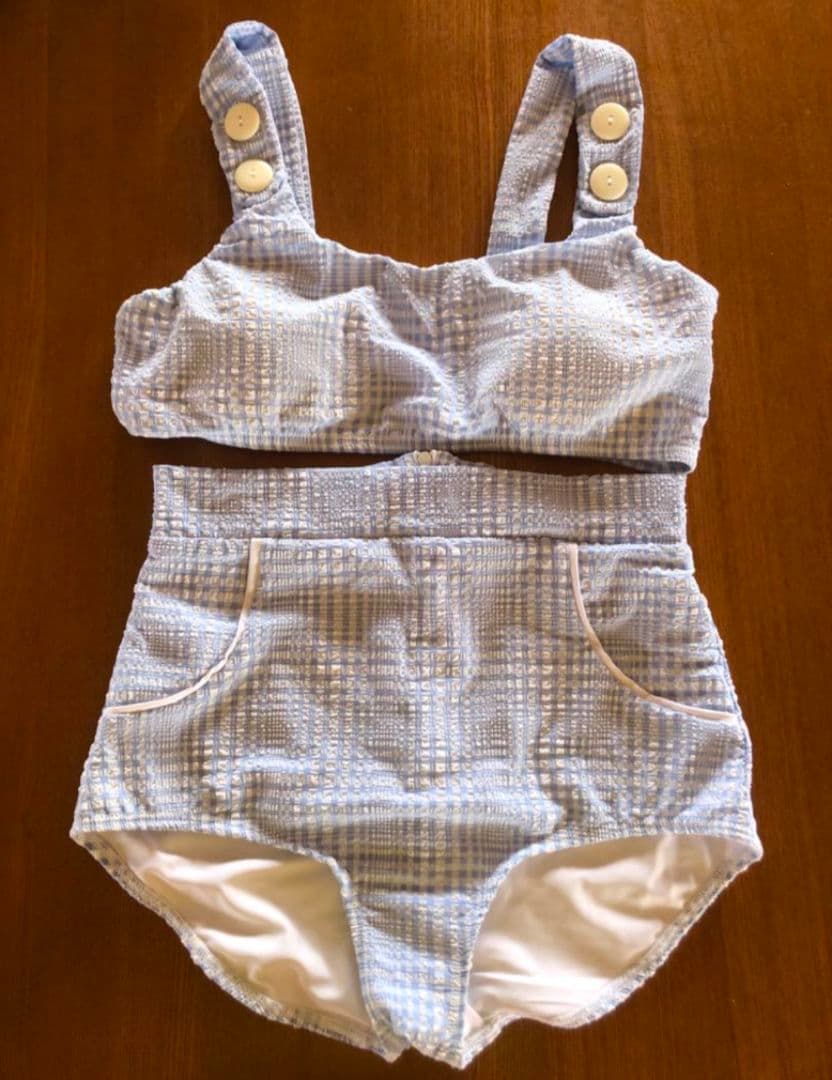 Seea レトロなデザインの水着