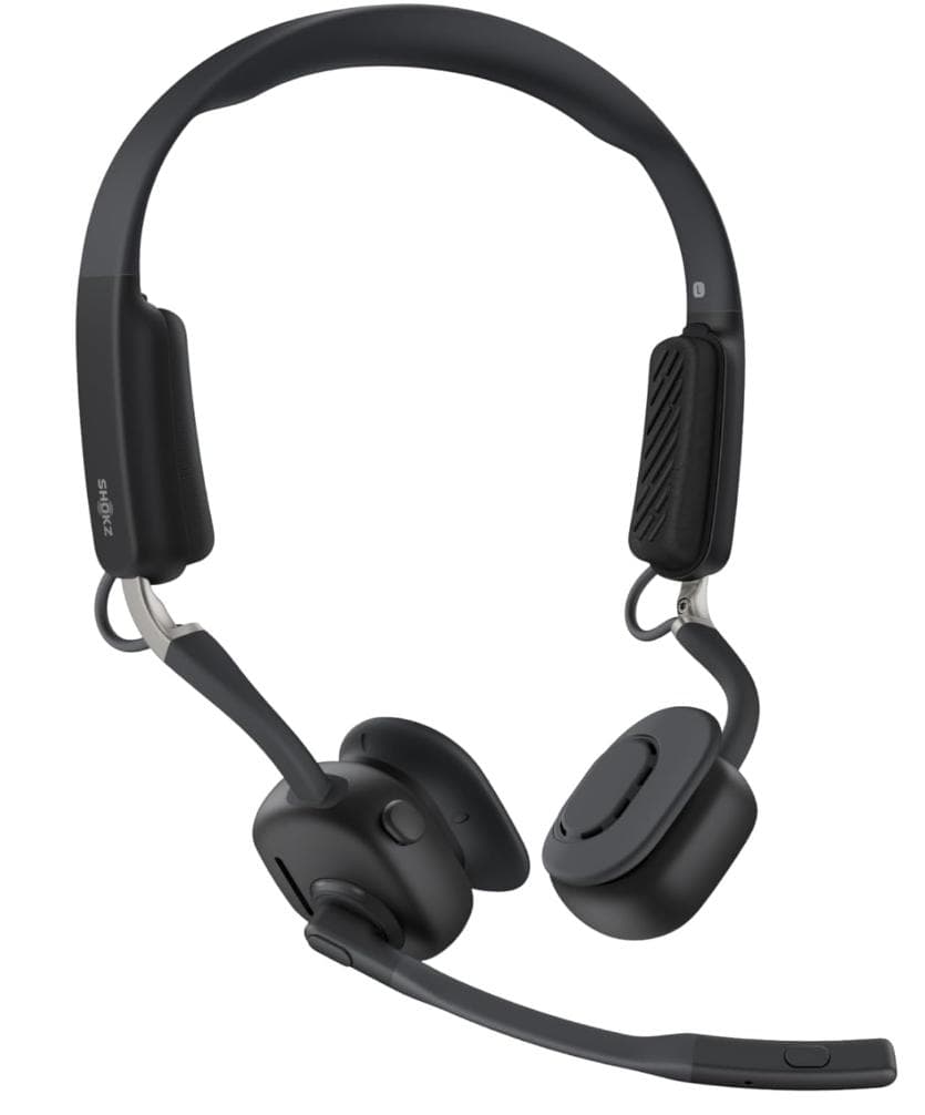 【値下げ】SHOKZ OpenMeet Black C610 骨伝導+空気伝導