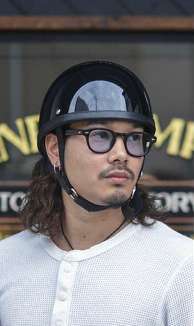 TT&COイーグルロード半ヘルメット本革イヤーカバーSET/ハーレーベルブコ