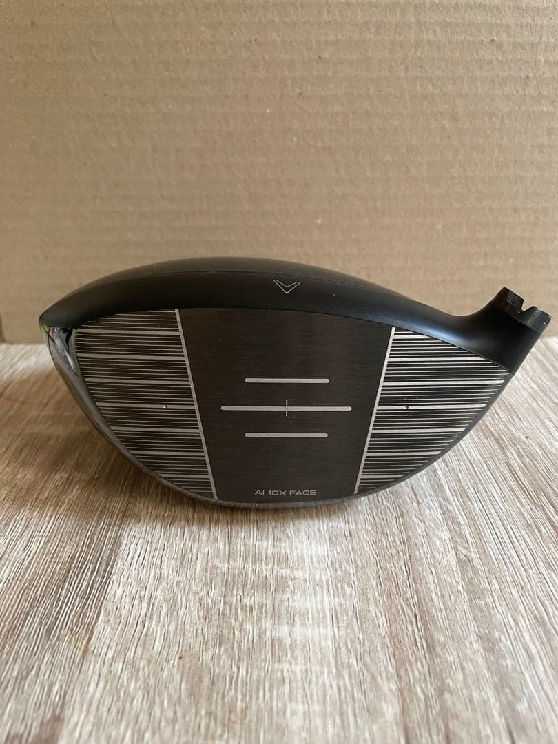 【訳あり】ELYTE ドライバー 10.5度　ヘッドのみ　キャロウェイ 破損あり