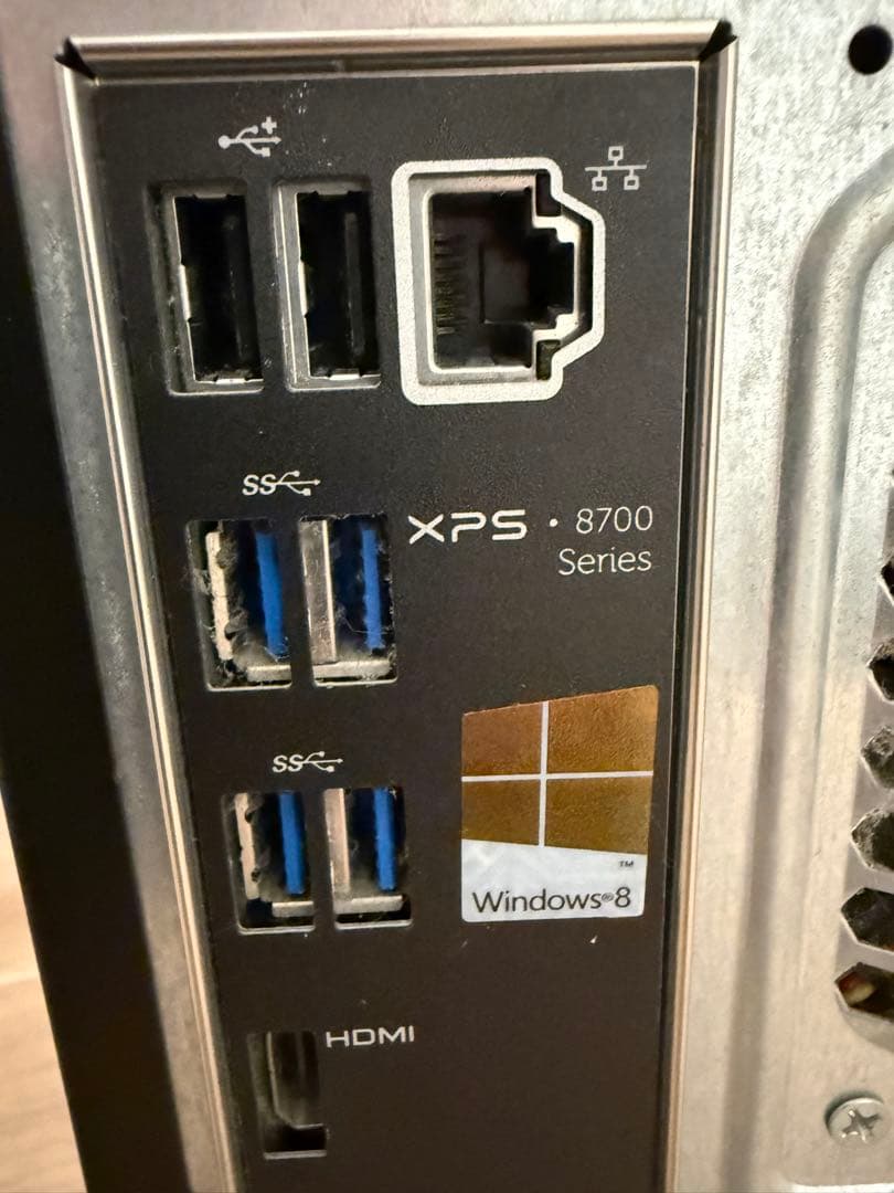 DELL XPS8700 電源OK HDD/SSDなし パーツ取り ベース用