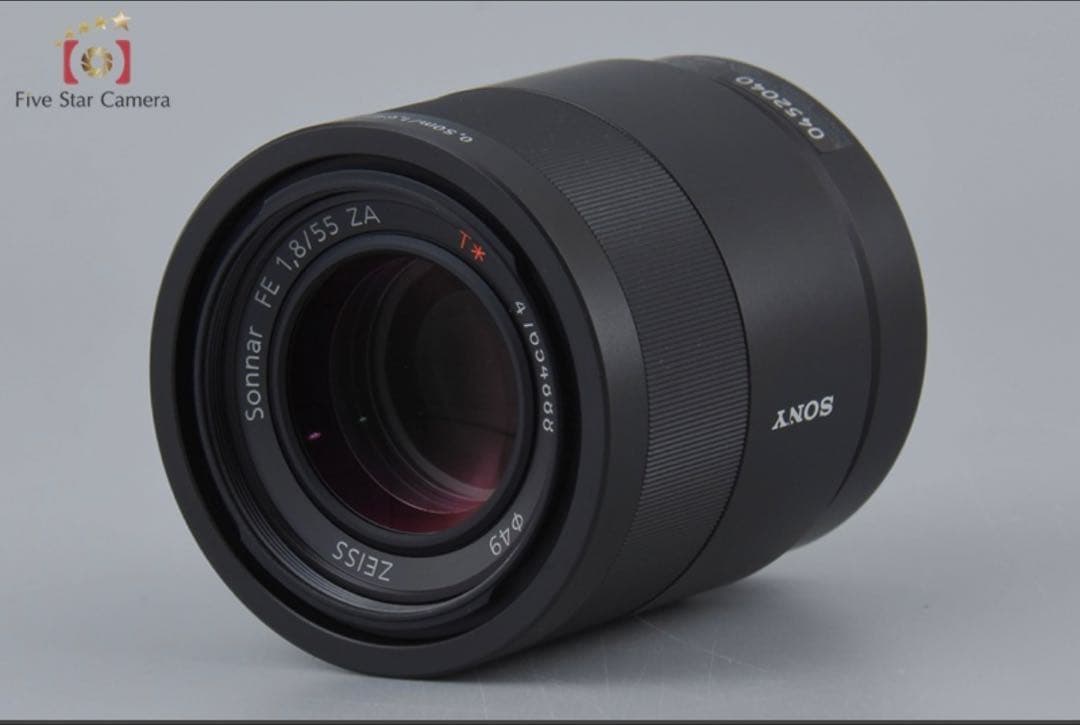 美品　付属品多数　FE 55mm F1.8ZA